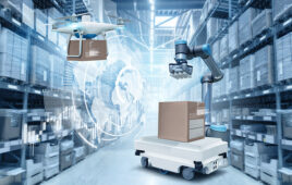 Learn about drones, robots, and software for the intelligent warehouse.