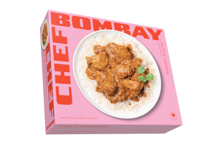 Image of a Chef Bombay ready to cook meal box.