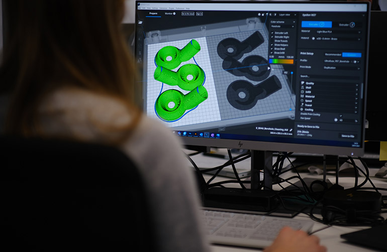 Additive manufacturing allows for fast iterative design, says Replique.