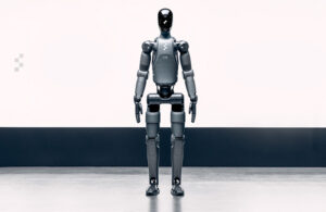 front view of the Figure 02 robot from Figure AI.