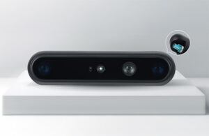 The new Gemini 335LG camera from Orbbec with built-in depth processing.