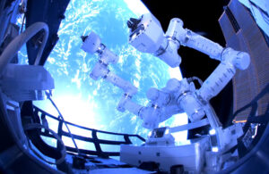 GITAI sent its S2 dual-armed robotic system on board the ISS with the Earth in the background.