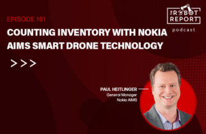 headshot of Paul Heitlinger of Nokia with The Robot Report podcast.