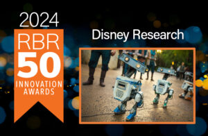 rbr50 banner with image of disney engineering robots.