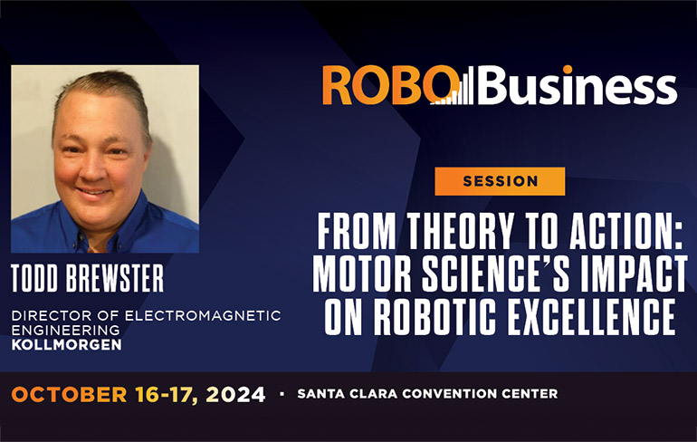 Kollmorgen expert to discuss motor science at RoboBusiness 2024.