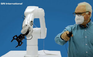 SRI International is developing the XRGo telemanipulation robot